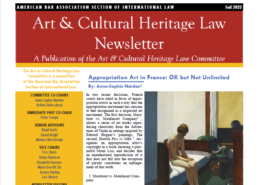 Art & Cultural Heritage Law